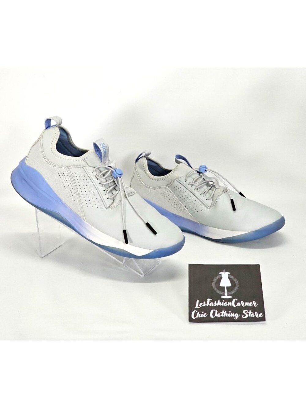 Clove Men's Blue Clarino Grey Matter Nurse Shoes Size 11.5 1805 - Picture 4 of 14
